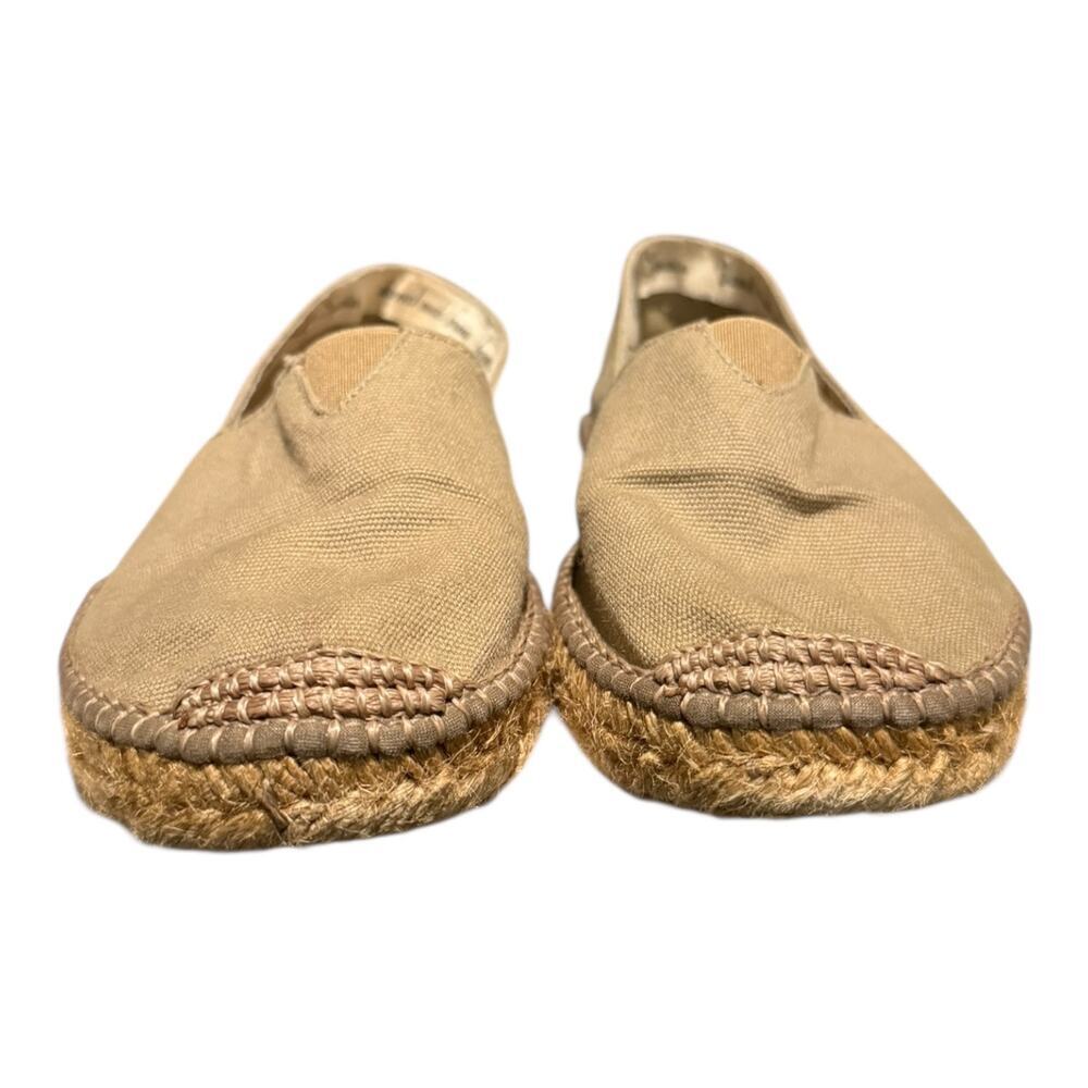 Viscata Barceloneta Women’s Canvas Espadrilles Size 6.5 Beige Casual Lifestyle - Picture 3 of 9